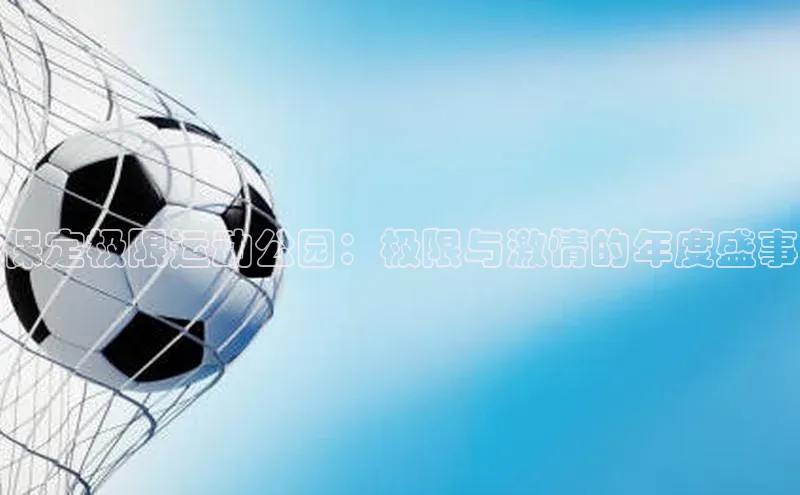 保定极限运动公园：极限与激情的年度盛事